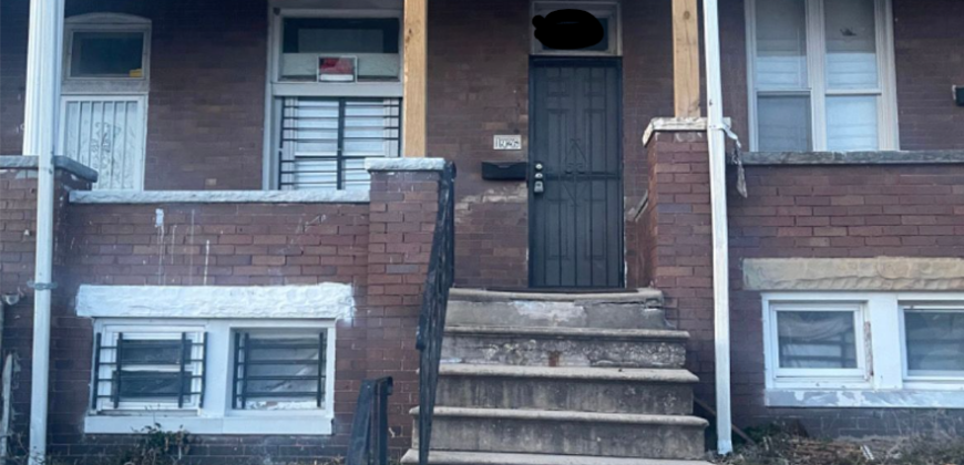 1900 Blk of E. 28TH ST BALTIMORE, MD 21218